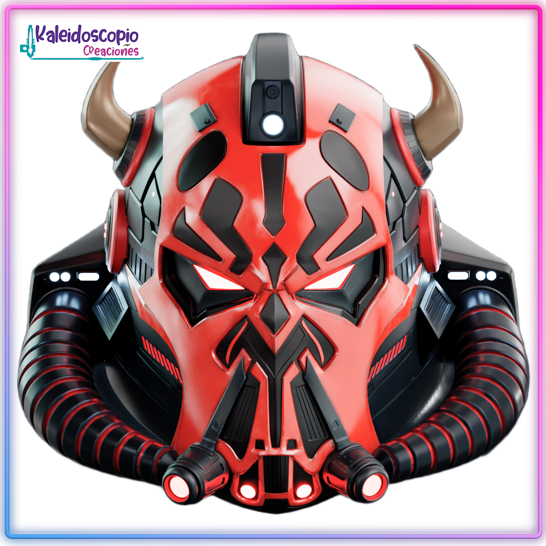 Mascara Mandalorian Combination