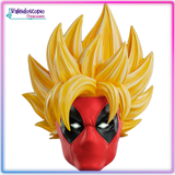 Mascara Deadpool Super Saiyajin