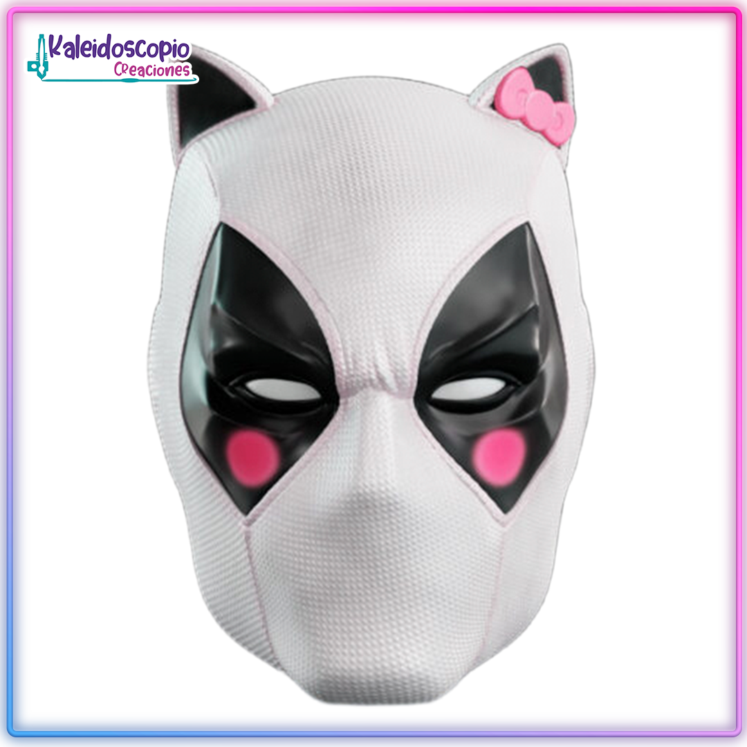 Mascara Deadpool Hello Kitty