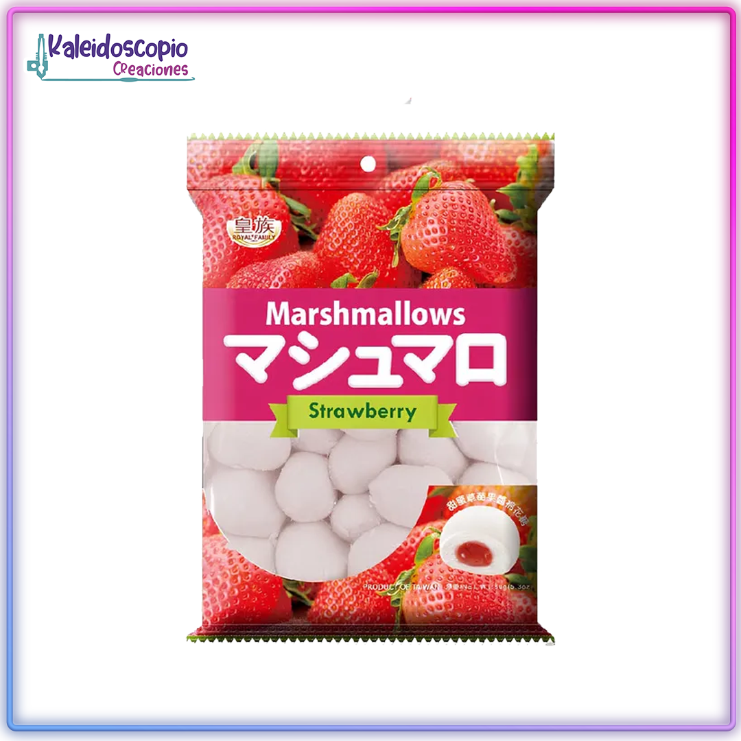 Marshmallow Bombon fresa paquete, Royal