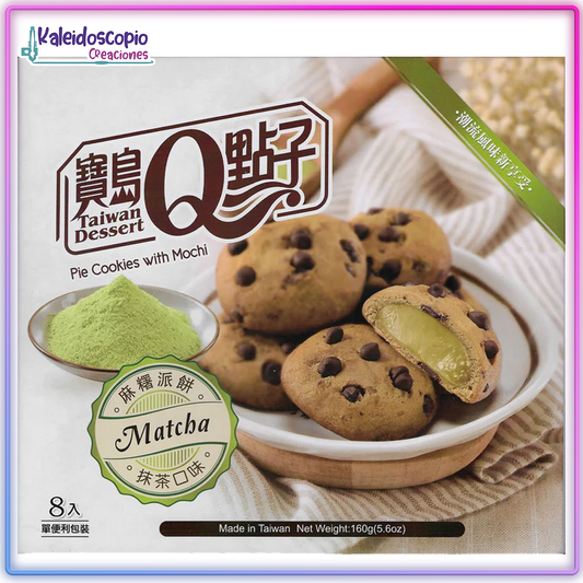 Mochi Sabor Galletas Y Te Verde, Royal