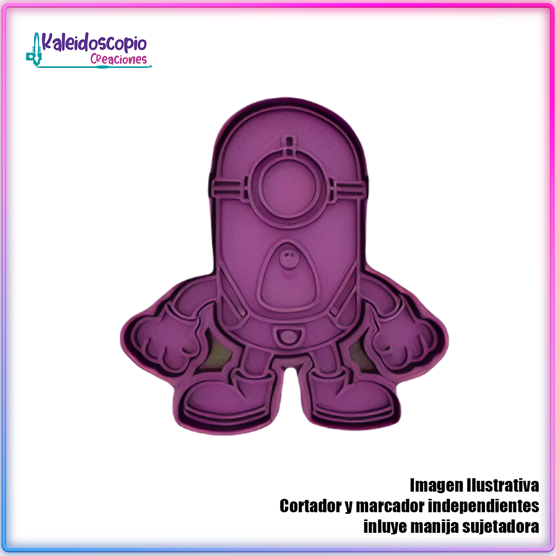 Mega Minion Mel Cortador de Galleta y Fondant