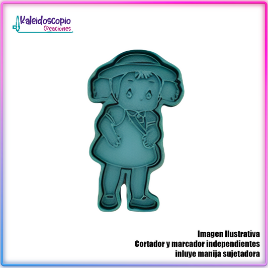 Mei Kusakabe 2 Cortador de Galleta y Fondant