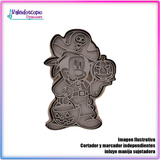 Mickey Mouse Vampiro 2 Cortador de Galleta y Fondant