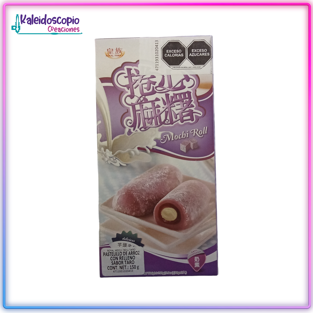 Mochi Roll Sabor Taro, Royal Family 150 G