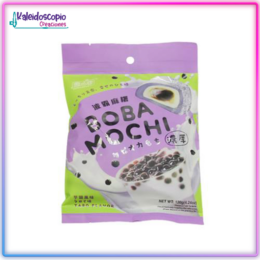 Yuki & Love Boba Mochi Taro Flavor Bolsa 120g