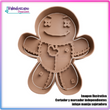 Muñeco cute Cortador para galletas y fondant