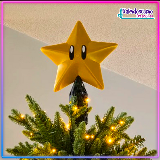 Estrella Mario 64 para arbol de navidad