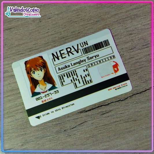 Asuka Sticker para tarjeta