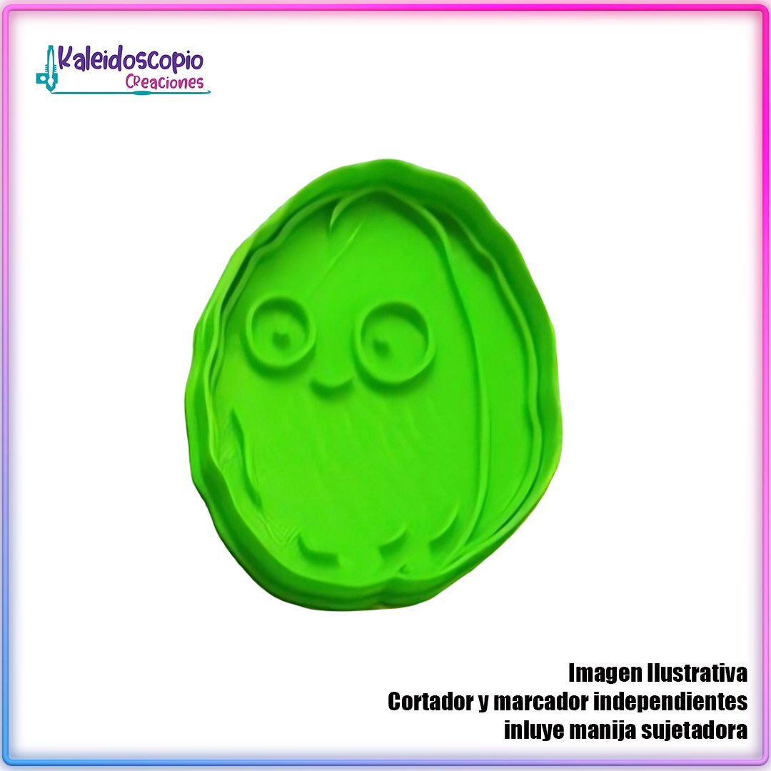 Nuez 2 Plantas Vs Zombies Cortador de Galleta y Fondant