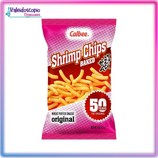 Shrimp Chips Original Wheat Puffed Snacks