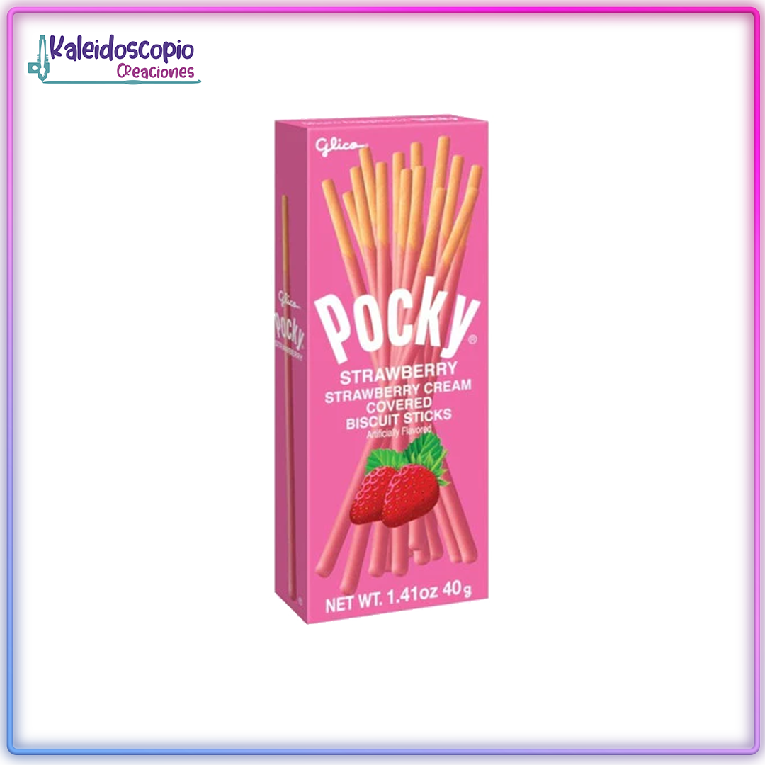 Pocky Fresa, Glico