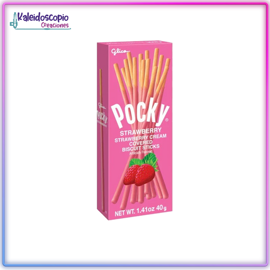 Pocky Fresa, Glico