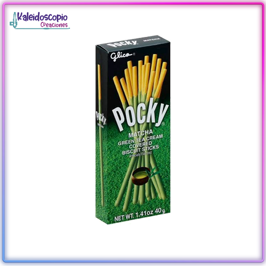 Pocky Green Tea Matcha, Glico