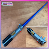 Sable Laser Retractil Azul