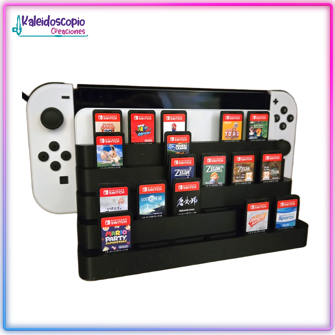 Soporte para Nintendo Switch y Cartuchos
