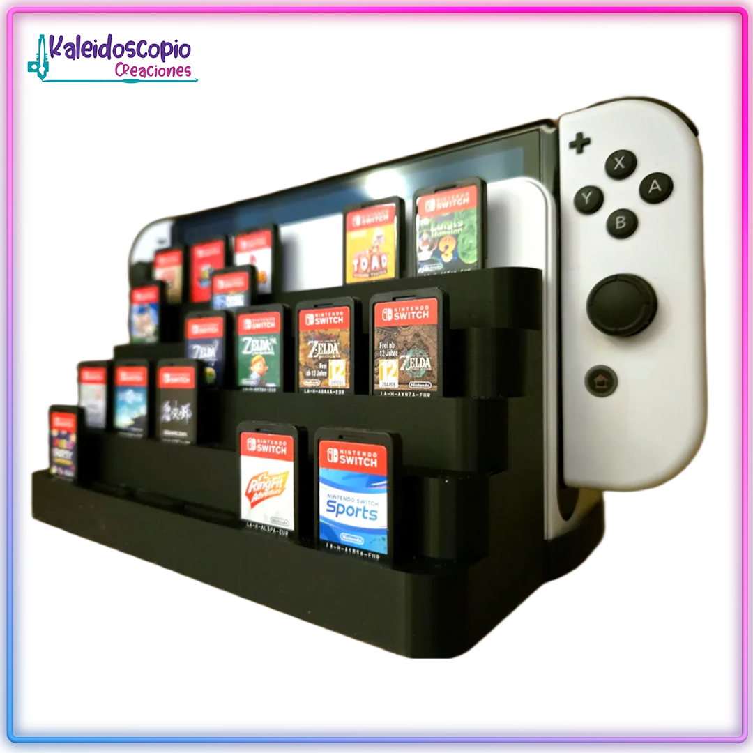 Soporte para Nintendo Switch y Cartuchos