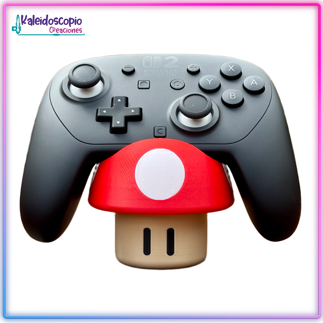 Soporte para control Hongo Mario Bros