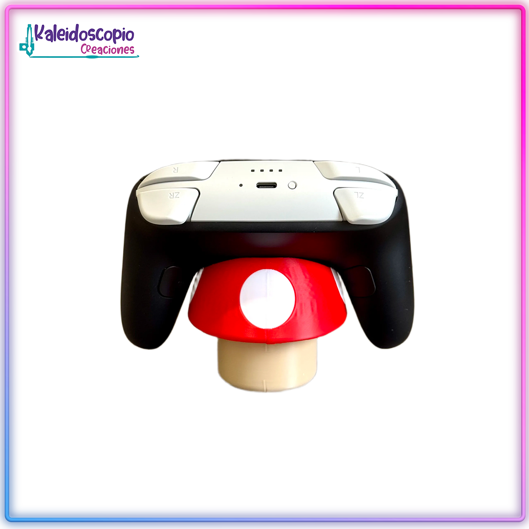 Soporte para control Hongo Mario Bros
