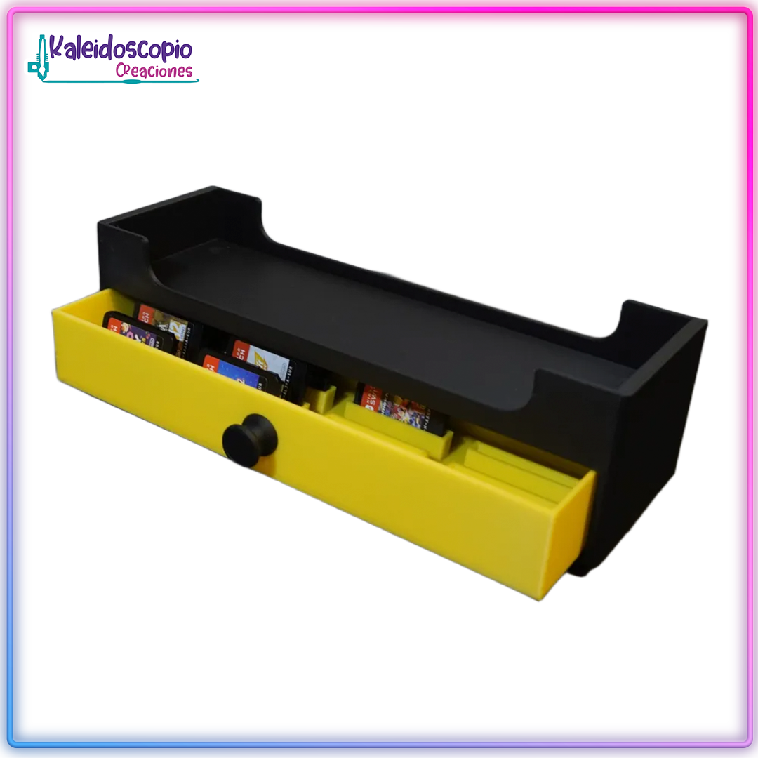 Soporte para Nintendo Switch y Cartuchos Cajon