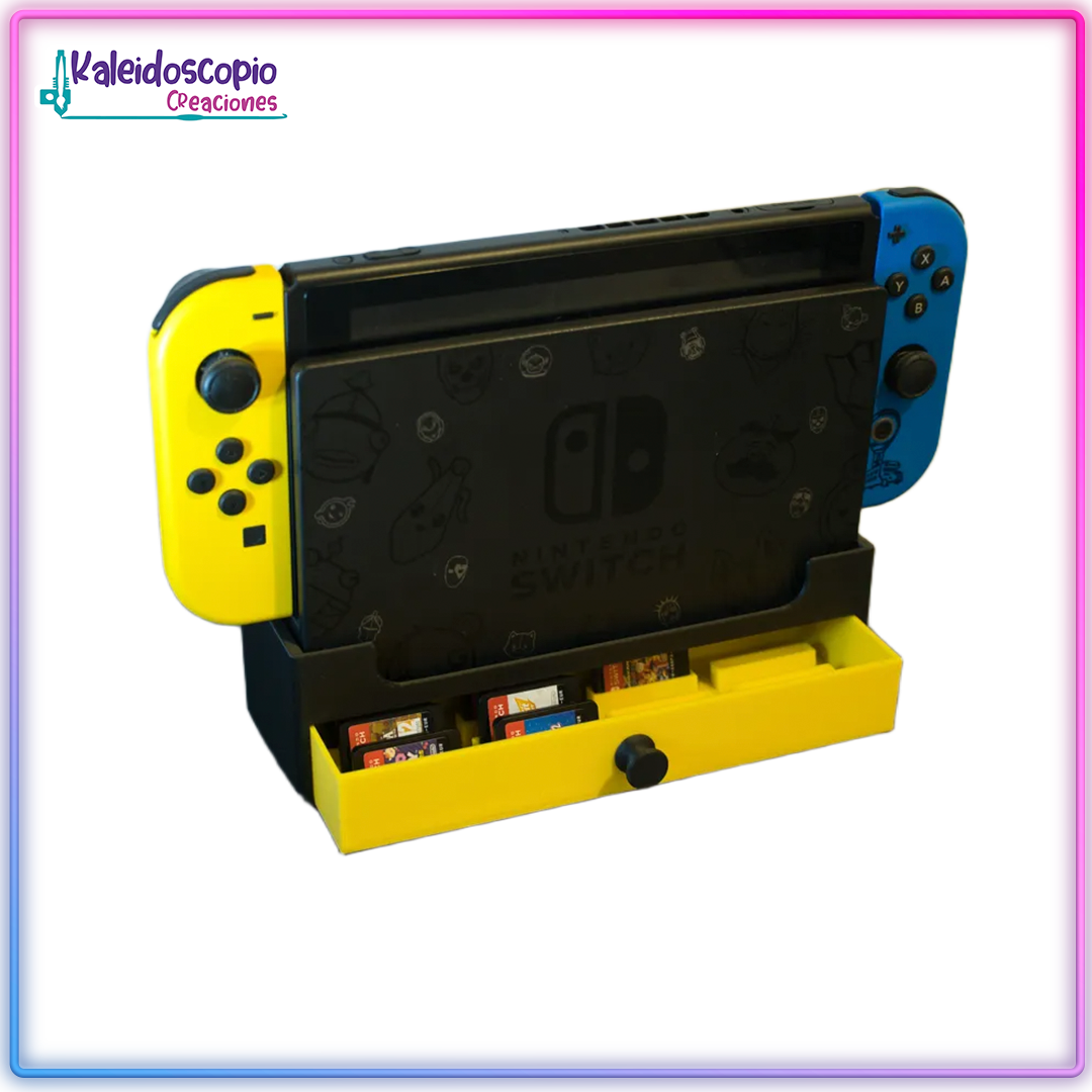 Soporte para Nintendo Switch y Cartuchos Cajon
