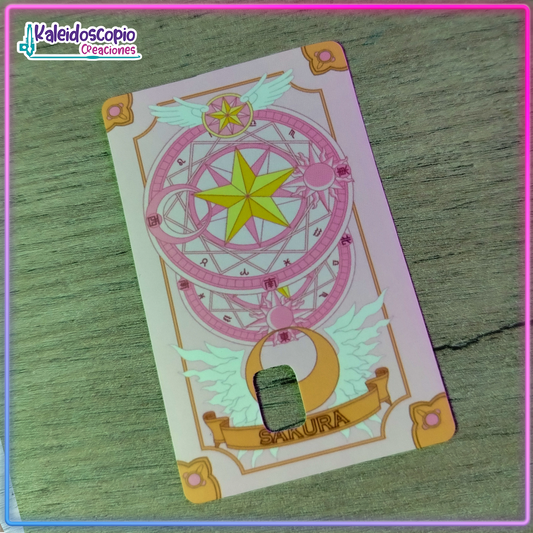 Sakura Card Captor Sticker para tarjeta