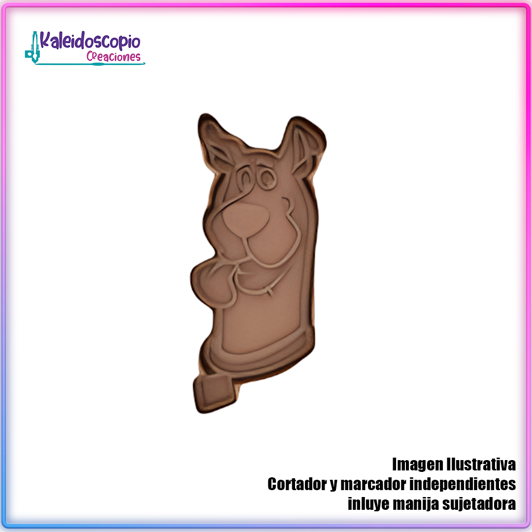 Scooby Doo Cortador de Galleta y Fondant