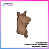 Scooby Doo 2 Cortador de Galleta y Fondant