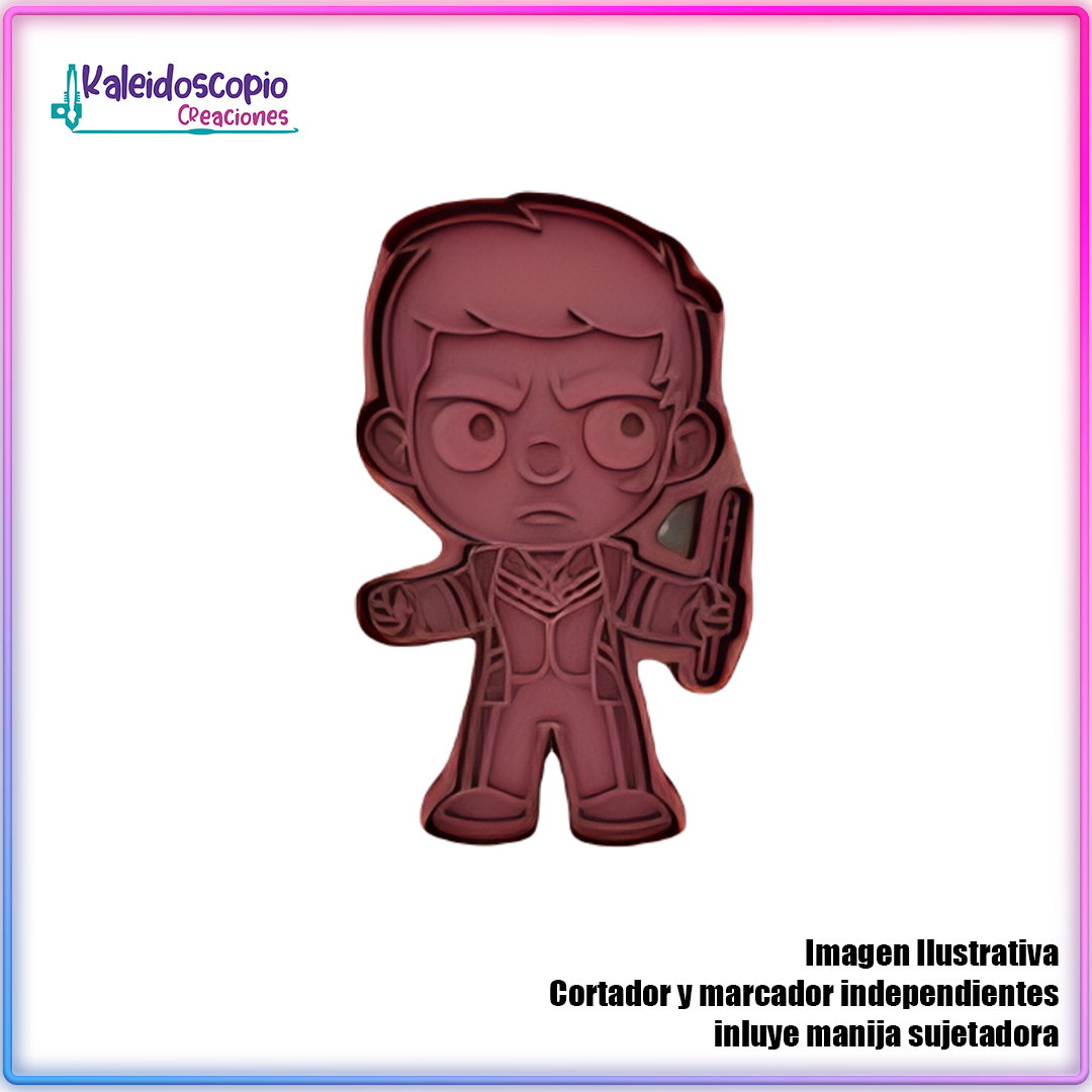 Shang Chi Marvel Cortador de Galleta y Fondant