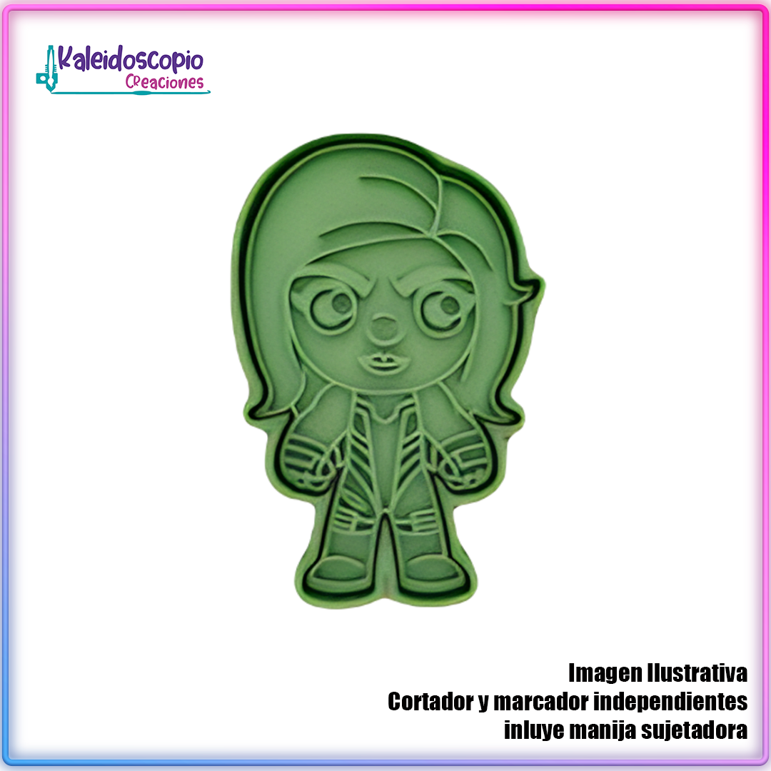 She Hulk Marvel Cortador de Galleta y Fondant