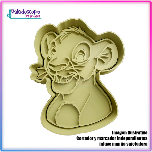 Simba - Cortador padíagalletas y fondant