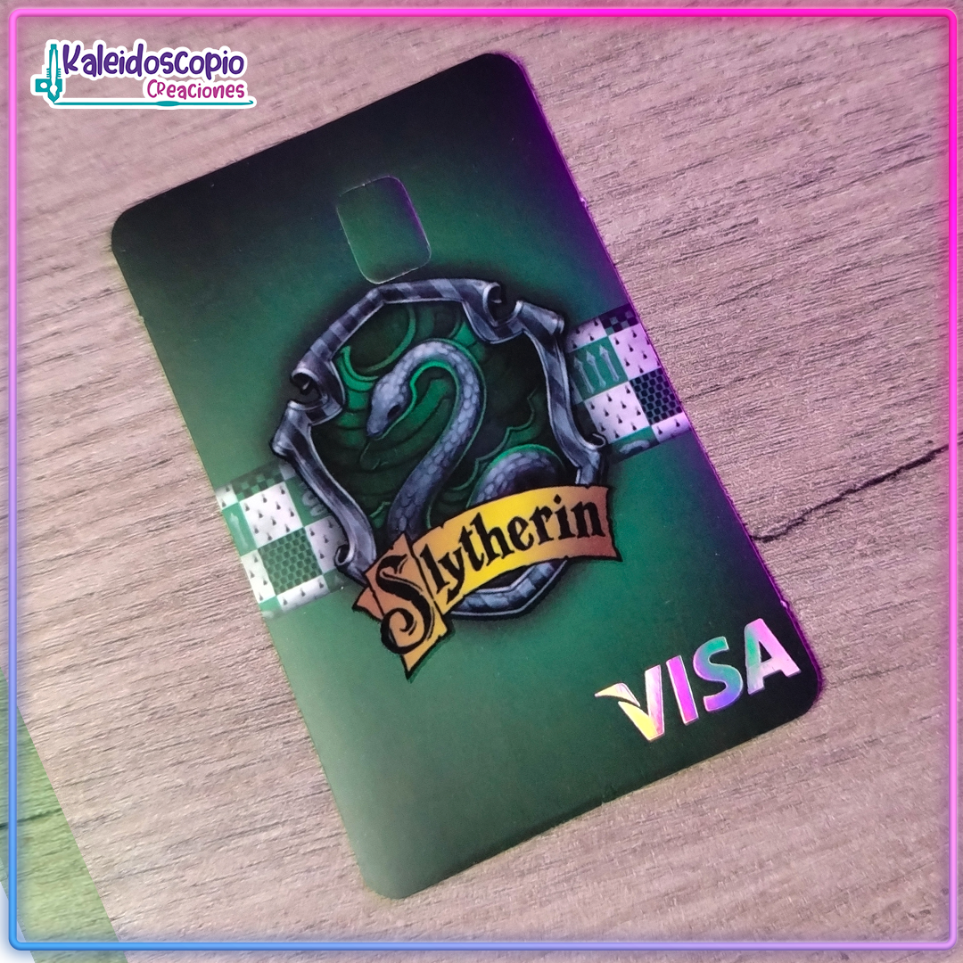 Slytherin Sticker para tarjeta – Kaleidoscopio Creaciones