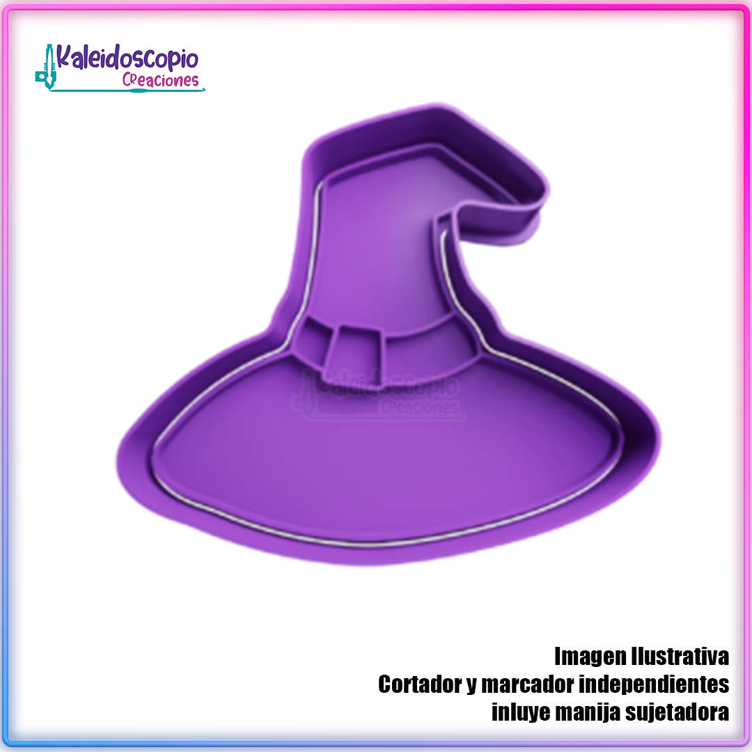 Sombrero de brujita Cortador para galletas y fondant