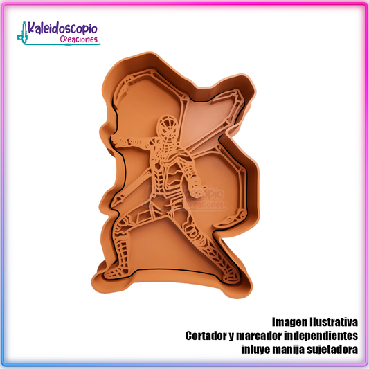 Spiderman Ultimate - Cortador para galletas y fondant