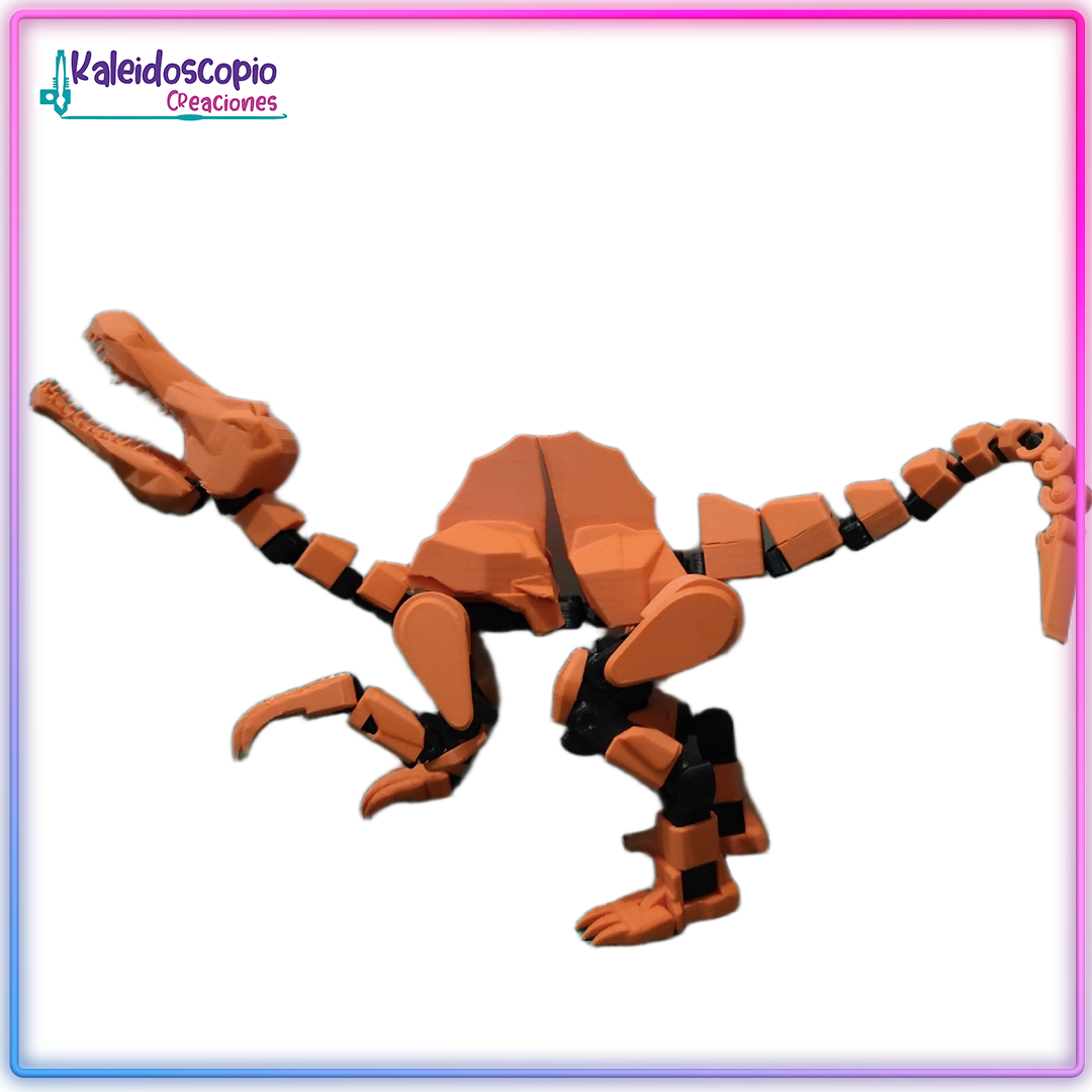 Spinosaurio Lucky Dummy - Figura Multiarticulada