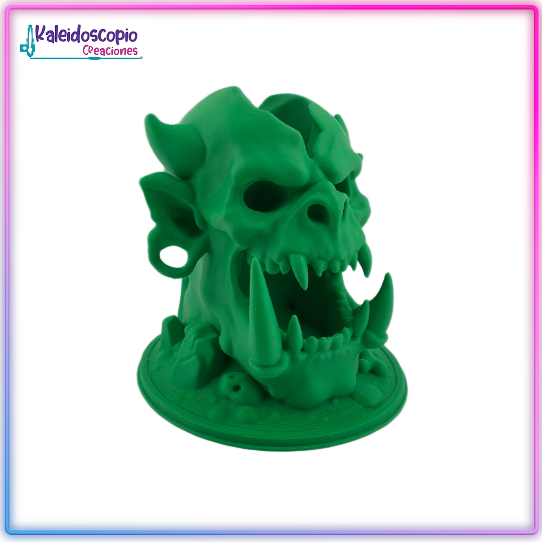 Torre para Dados Orco Calavera