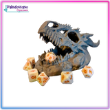 Torre para Dados Craneo Dinosaurio