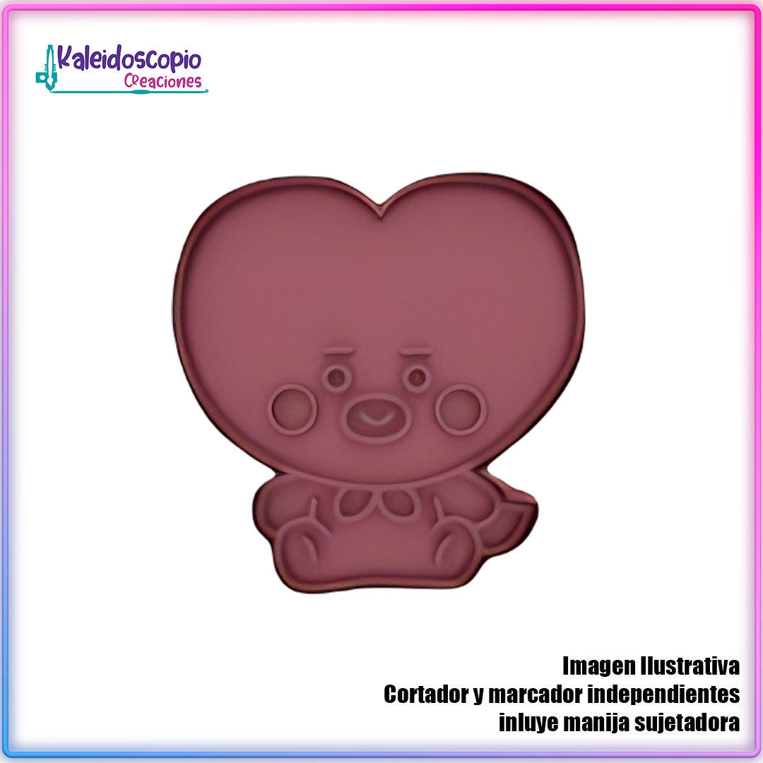 Tata 3 Cortador de Galleta y Fondant