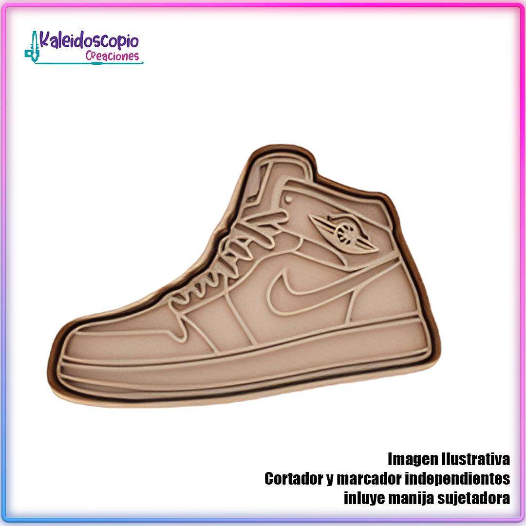 Tenni Nike Airforce Cortador de Galleta y Fondant