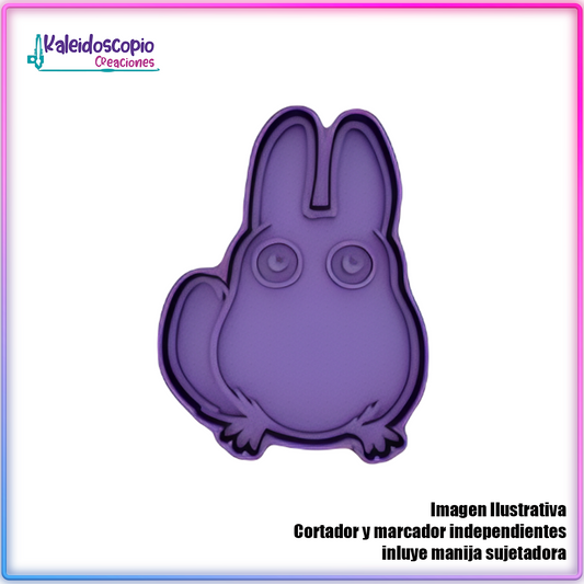 White Totoro Cortador de Galleta y Fondant