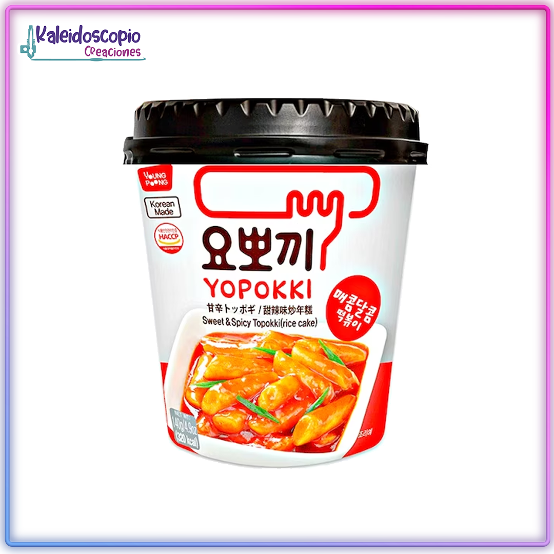 Topokki Cup Sabor Picante, Yopokki