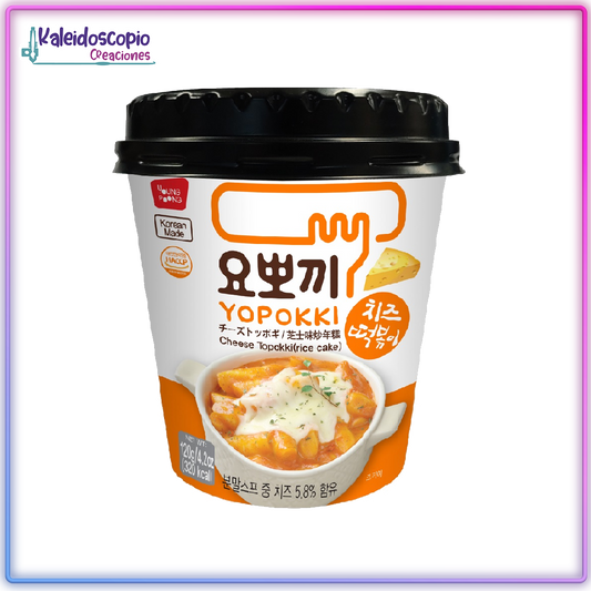 Topokki Cup Sabor Queso, Yopokki