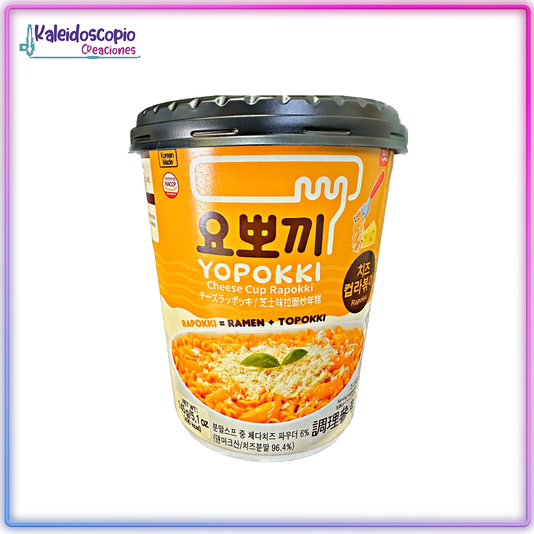 Yopokki Rapokki Queso  Cup