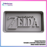 Zelda Logo- Cortador para galletas y fondant
