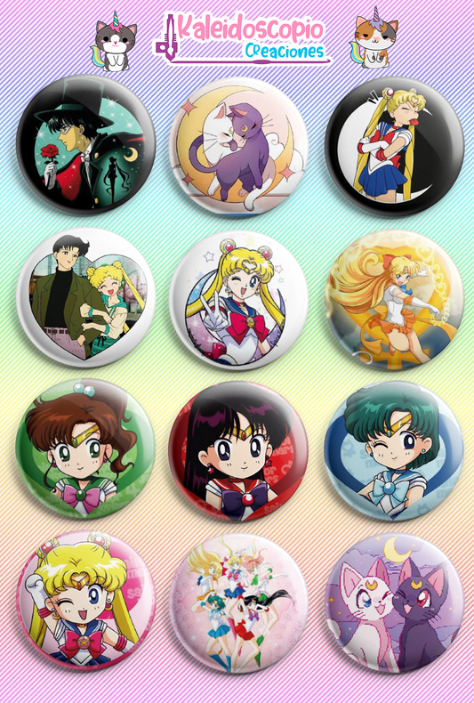 Sailor Moon Pines 12 Pack