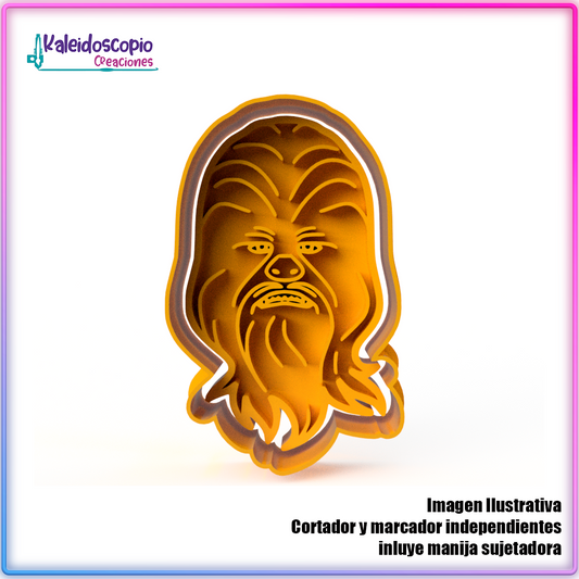 CHEWBACCA  - Cortador para galletas y fondant