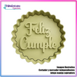 Feliz cumpleaños - Cortador para galletas y fondant