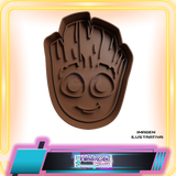 Cortador para galletas Groot, rostro kawaii