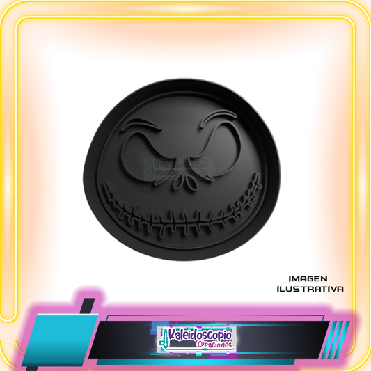 Cortador para galletas Jack Skellington rostro