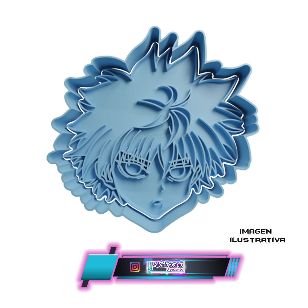 Cortador para galletas Killua Zoldyck Hunter × Hunter